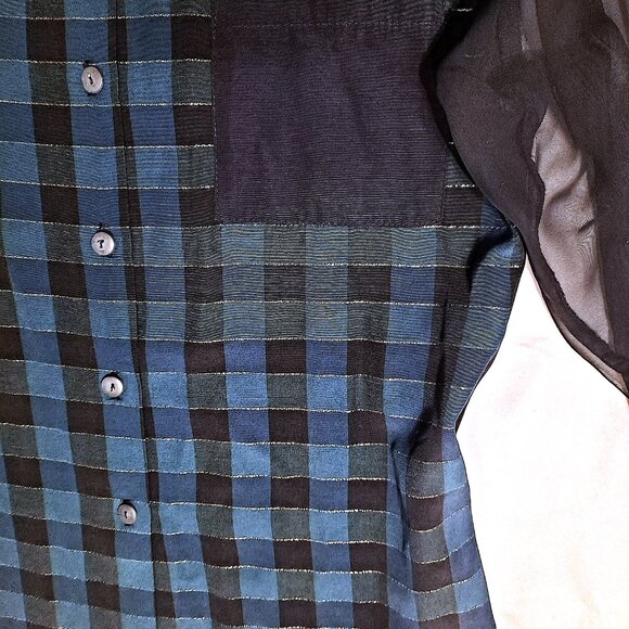 VINTAGE Columbus Avenue Blouse - Size Small - Picture 3 of 8